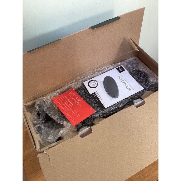 Sharper Image Ambience Premium Bluetooth Wireless Speaker Black Tested & Works - Picture 3 of 10